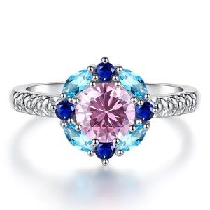 Beautiful Silver Flower Ring